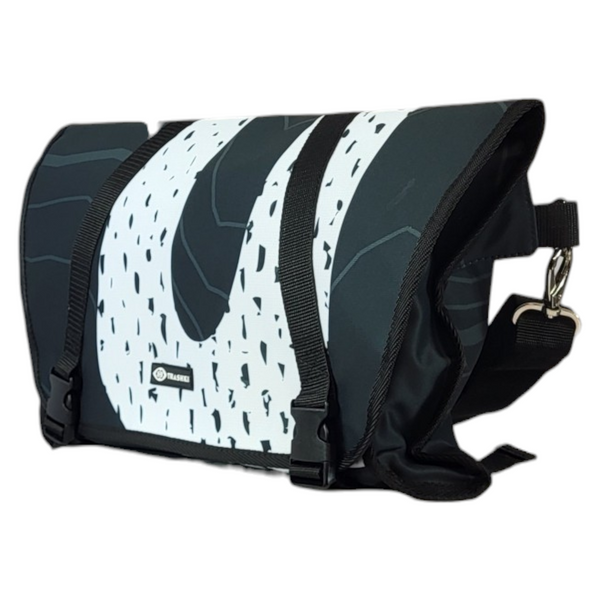 Messenger z klapą z tekstyliów reklamowych C07