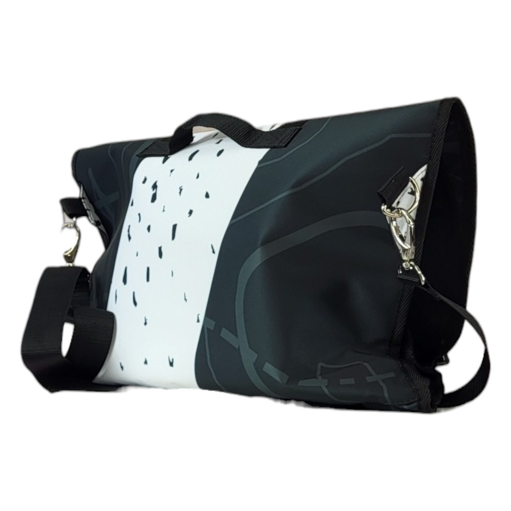 Messenger z klapą z tekstyliów reklamowych C06