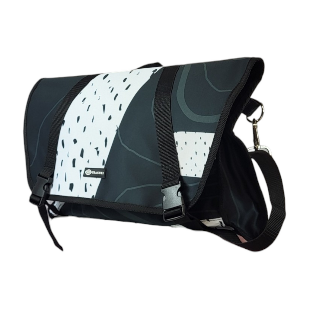 Messenger z klapą z tekstyliów reklamowych C06