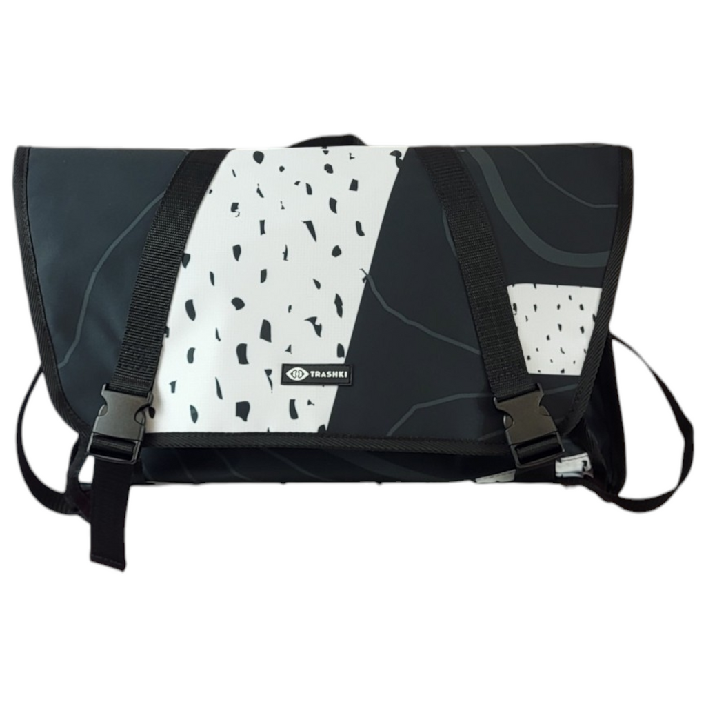 Messenger z klapą z tekstyliów reklamowych C06