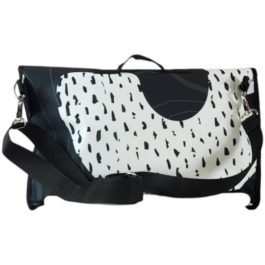 Messenger z klapą z tekstyliów reklamowych C05