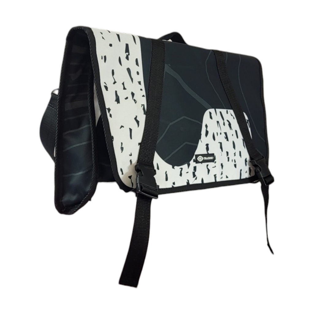 Messenger z klapą z tekstyliów reklamowych C05