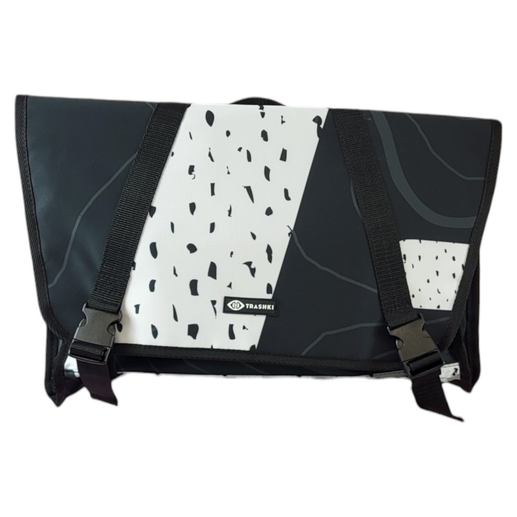 Messenger z klapą z tekstyliów reklamowych C06