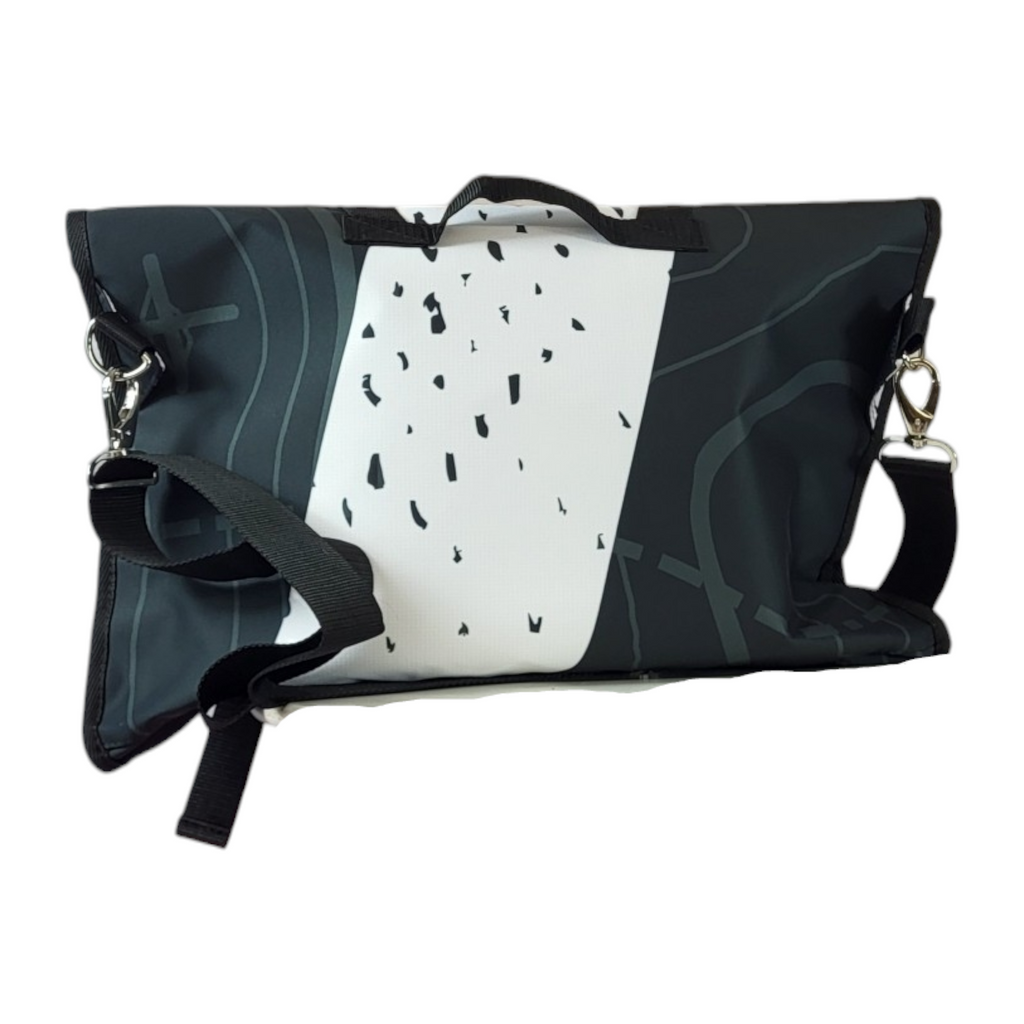 Messenger z klapą z tekstyliów reklamowych C06