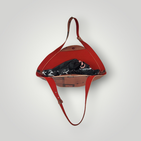 Tote bag z gumy drukarskiej C12