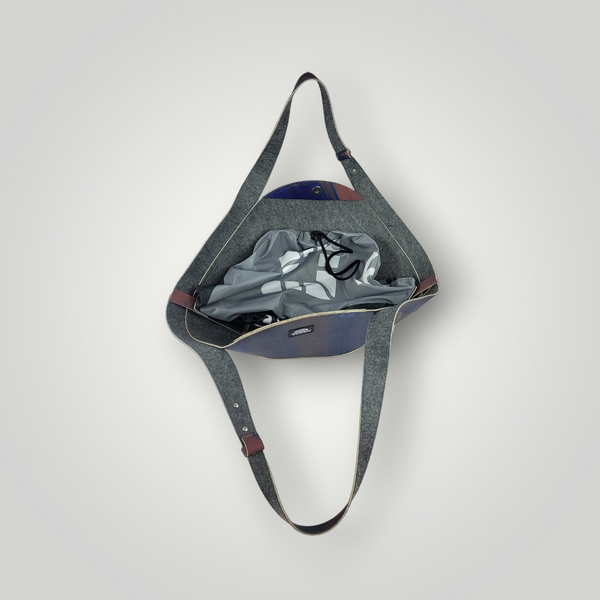 Tote bag z gumy drukarskiej C11