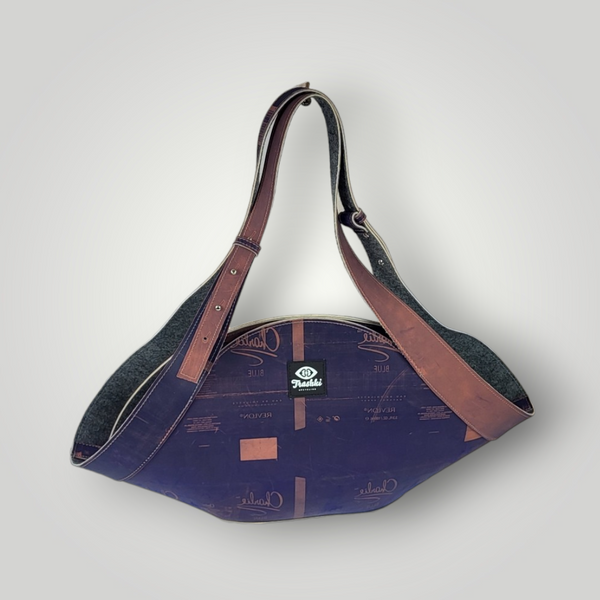 Tote bag z gumy drukarskiej C04