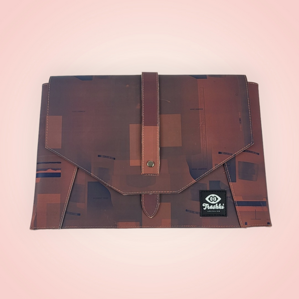 Teczka na laptopa 13" z gum drukarskich C08