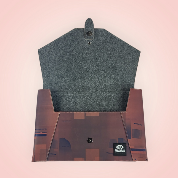 Teczka na laptopa 13" z gum drukarskich C08