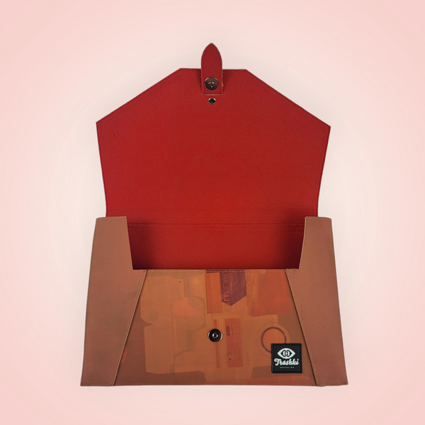 Teczka na laptopa 13" z gum drukarskich C09