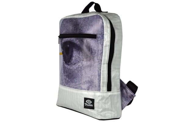 Plecak kostka z banerów/bigbagów 01