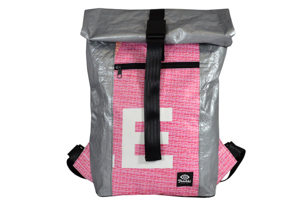 Plecak z banerów Pink